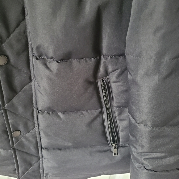 NAUTICA Men's Winter Puffer  Jacket Coat Black Size Large - Picture 6 of 12